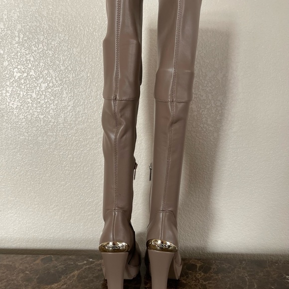 Guess Shoes Guess Women Taylin Over The Knee Narrow Calf Boots Nwt